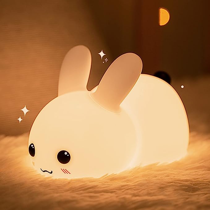 animal-bedside-lamps-touch-controlled-rabbit-bedside-lamp