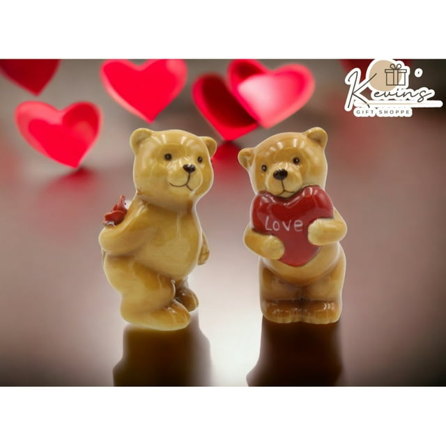 Porcelain Teddy Bear Kitchen Shakers