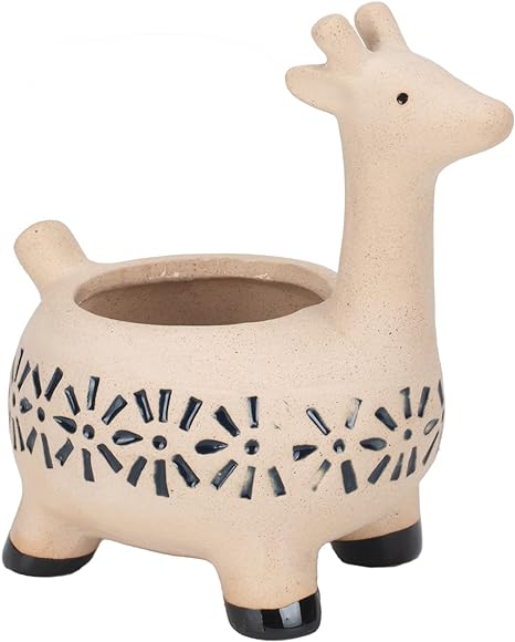 giraffe-gift-ideas-giraffe-shaped-ceramic-indoor-planter