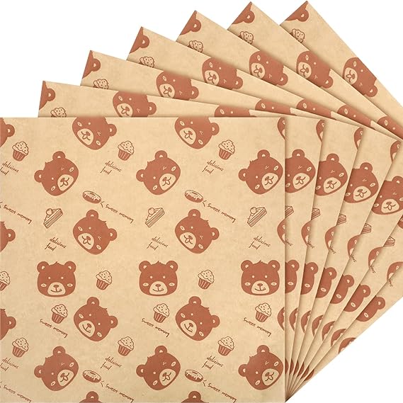 kitchen-bear-gifts-grease-proof-wax-paper-sheets