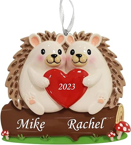 hedgehog-gifts-ideas-personalized-hedgehog-couple-ornament