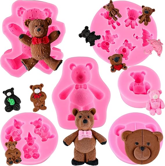 kitchen-bear-gifts-bear-fondant-silicone-molds