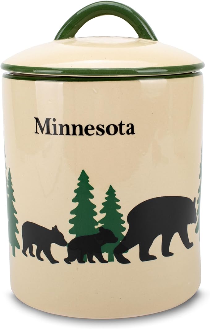 Minnesota Bear Cookie Jar