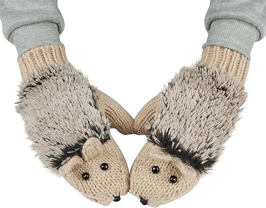 hedgehog-gifts-ideas-hedgehog-winter-knit-gloves