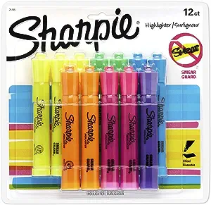 back-to-school-fluorescent-chisel-tip-highlighters