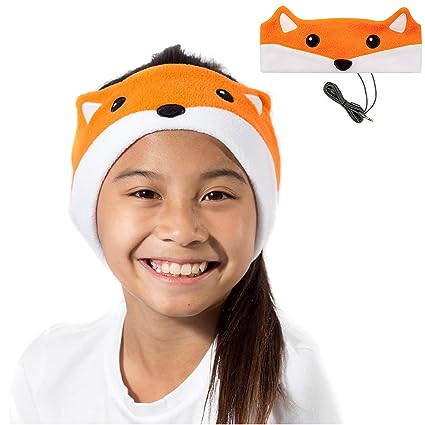 gifts-for-fox-lovers-kids-fox-themed-comfortable-headphones