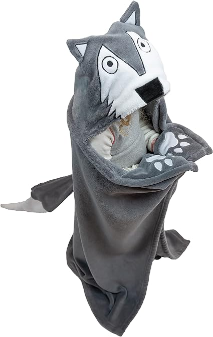 wolf-gift-ideas-kids'-wolf-wearable-blanket