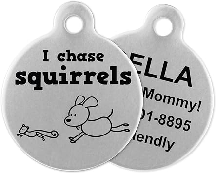 squirrel-lovers'-gift-ideas-customized-engraved-dog-tag