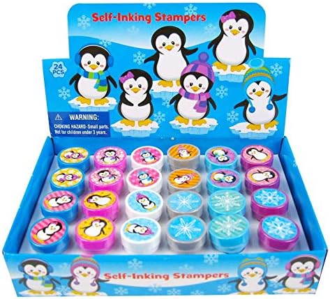 penguin-plushes-and-toys-penguin-themed-kids'-stamps