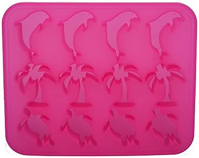 gifts-for-turtle-lovers-tropical-themed-silicone-ice-tray