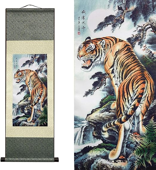 tiger-gift-guide-tiger-themed-silk-wall-art