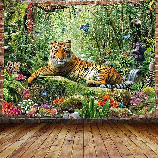 tiger-gift-guide-forest-tiger-flannel-tapestry