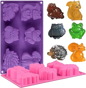 squirrel-lovers'-gift-ideas-squirrel-shaped-silicone-baking-molds