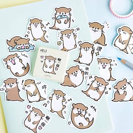 otter-gift-guide-otter-themed-laptop-stickers
