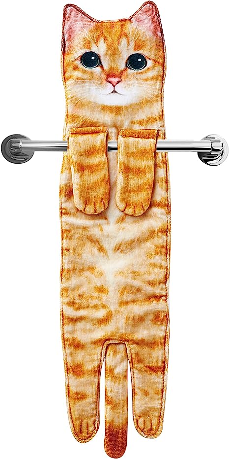 white-elephant-gifts-cat-funny-hand-towels