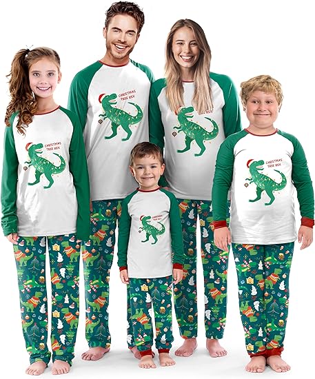 funny-christmas-pajamas-tree-rex-family-pajamas