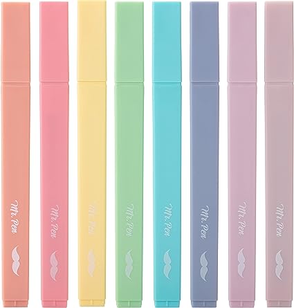 back-to-school-pastel-highlighters-set