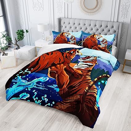 tiger-gift-guide-tiger-themed-comforter-set