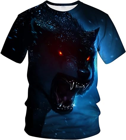 wolf-gift-ideas-men's-wolf-graphic-t-shirt