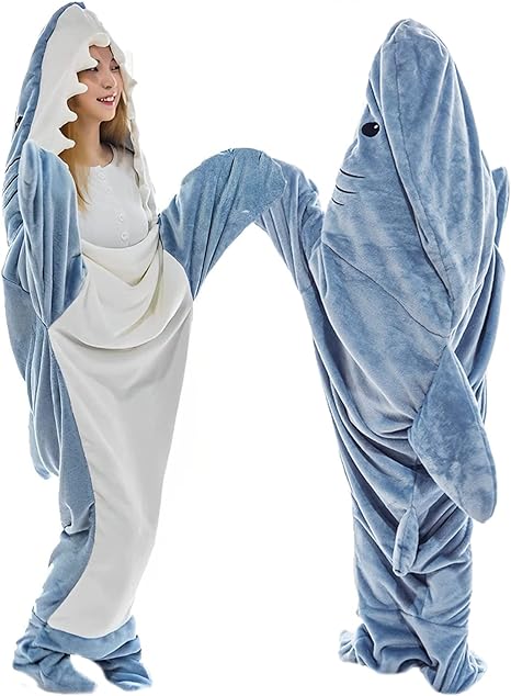 shark-hoodies-and-slippers-shark-wearable-blanket
