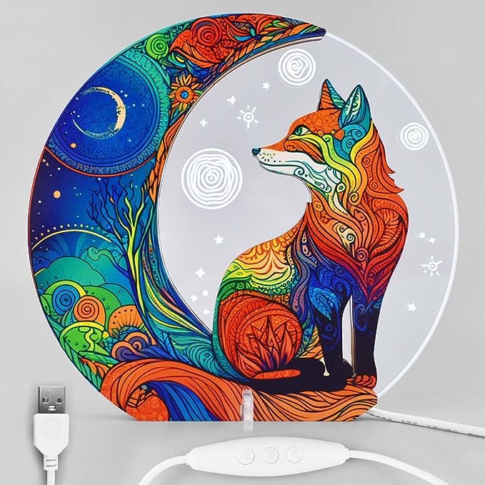 gifts-for-fox-lovers-cute-fox-led-night-light
