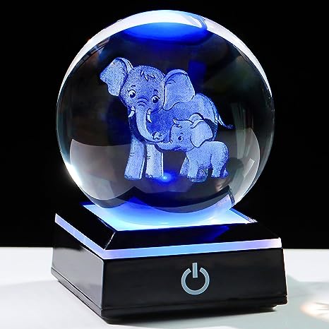gifts-for-elephant-lovers-crystal-led-elephant-figurine