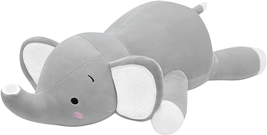 gifts-for-elephant-lovers-elephant-weighted-stuffed-animal