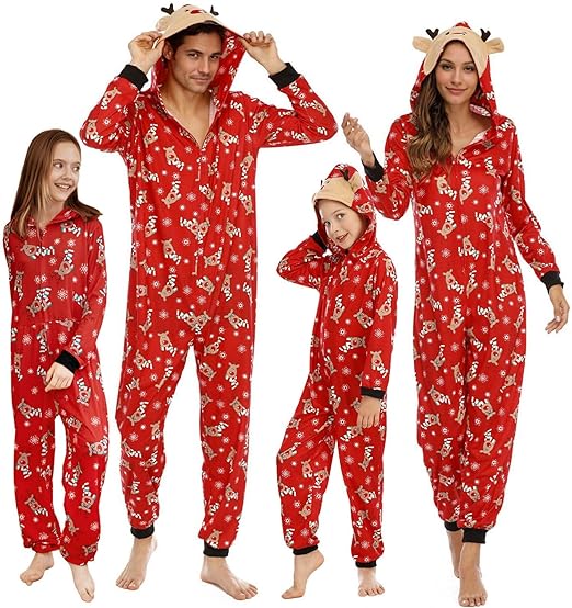 funny-christmas-pajamas-reindeer-matching-pajamas