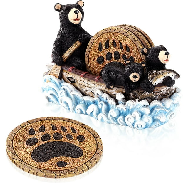 Black Bear Rustic Coasters