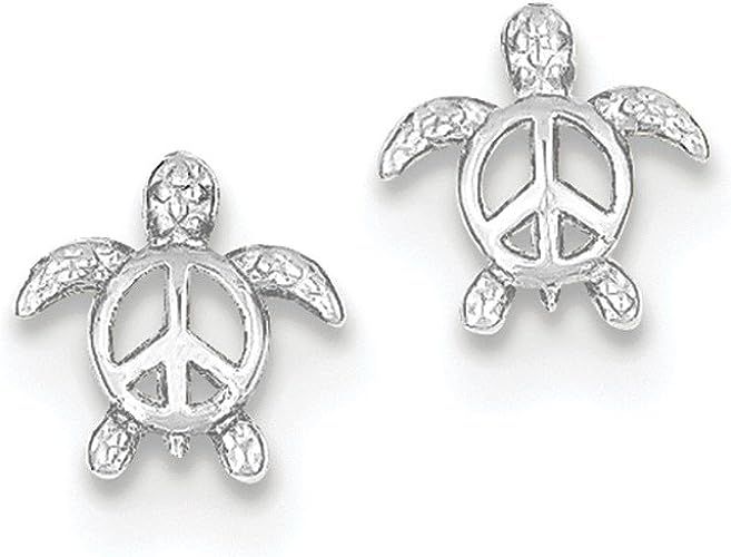 turtle-gifts-for-her-14k-white-gold-peace-turtle-earrings