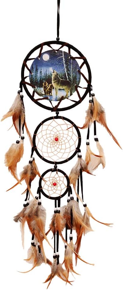 wolf-gift-ideas-hand-woven-wolf-dream-catcher