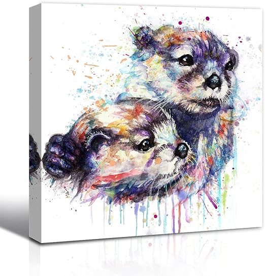 otter-gift-guide-otter-canvas-wall-art