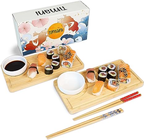 Sushi Lover Japanese Food Gift Idea' Full Color Panoramic Mug